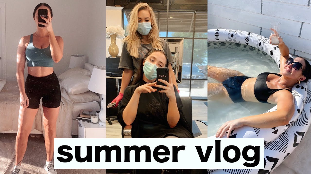 VLOG WEEK DAY 3 | getting my hair done, grocery haul & deep cleaning my house