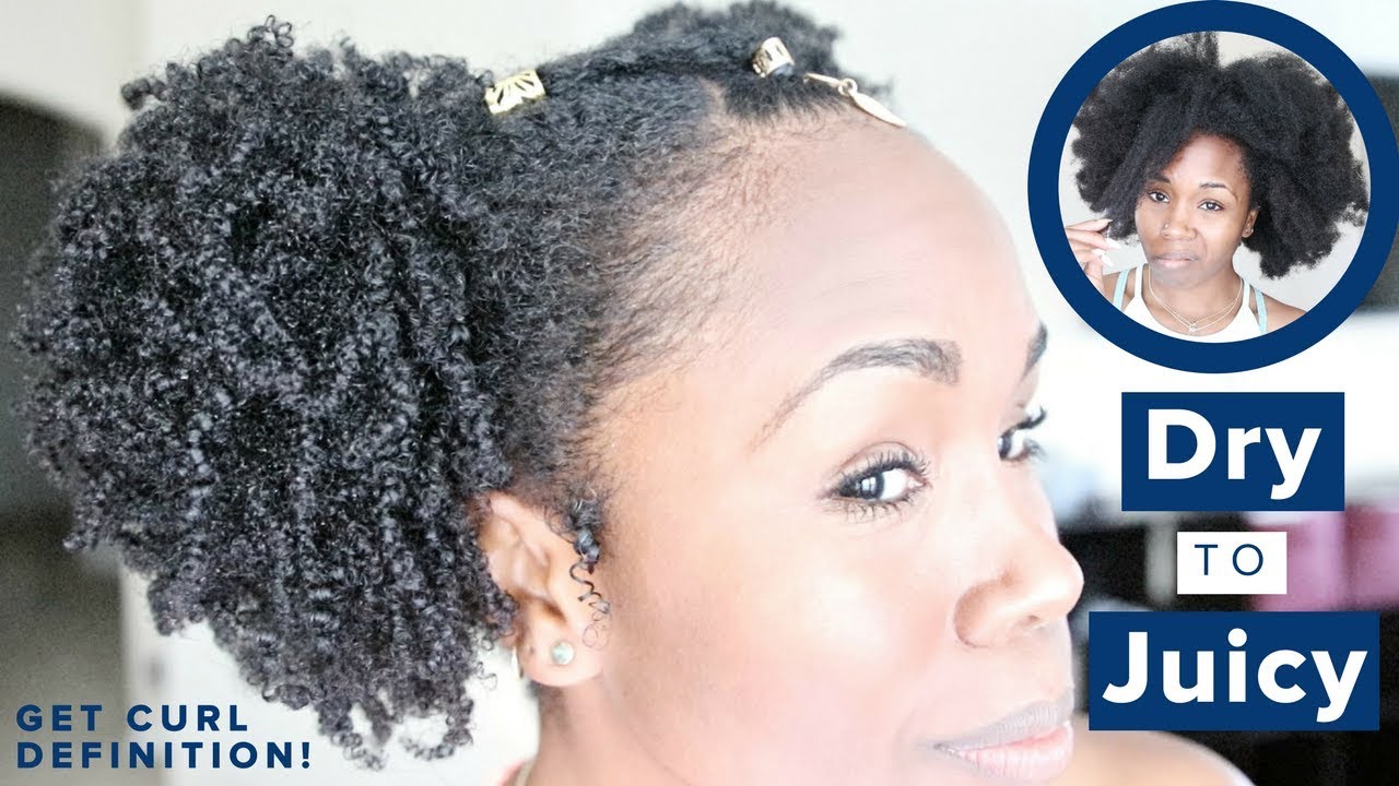NATURAL HAIR | Dry & Thirsty to Moisturized & Juicy | WAKANDA Level Wash & Go + Store Products
