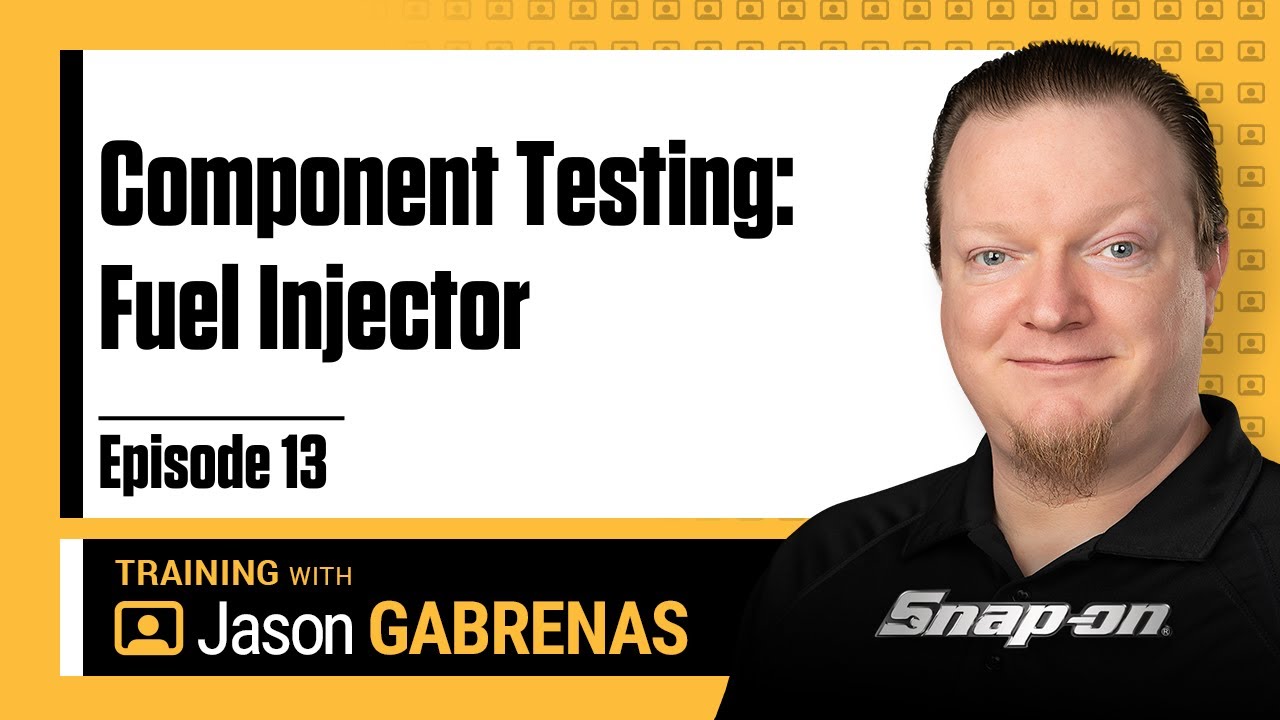 Component Testing: Fuel Injector -Snap-on Live Training Episode 13