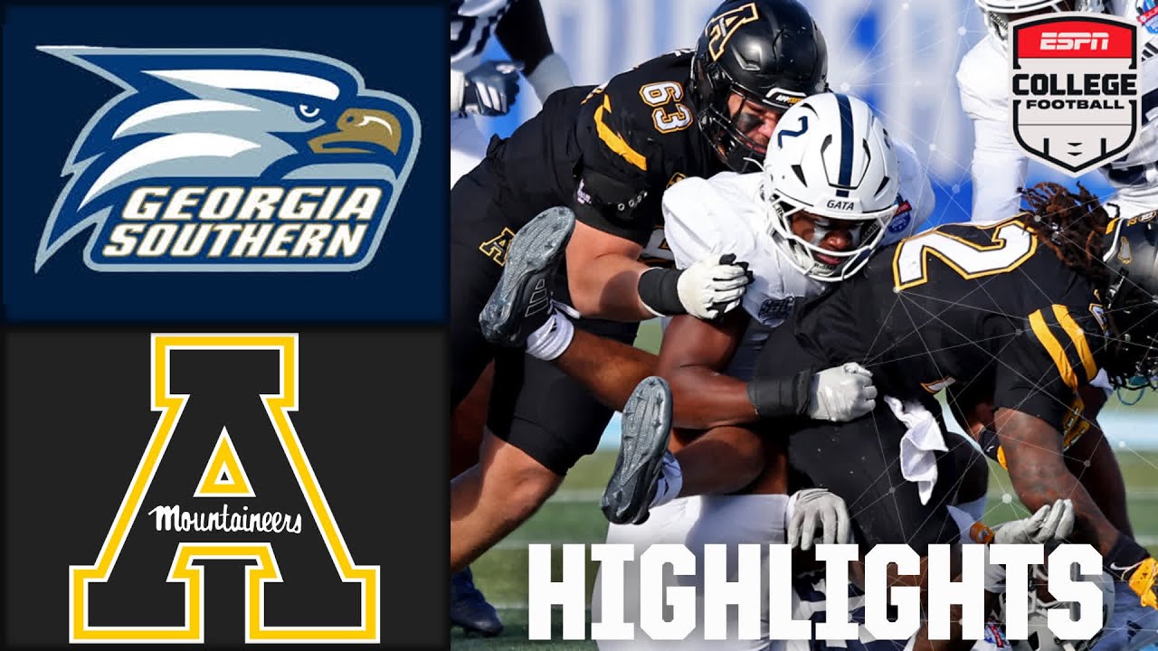 Birmingham Bowl: Georgia Southern Eagles vs App State Mountaineers | ESPN College Football
