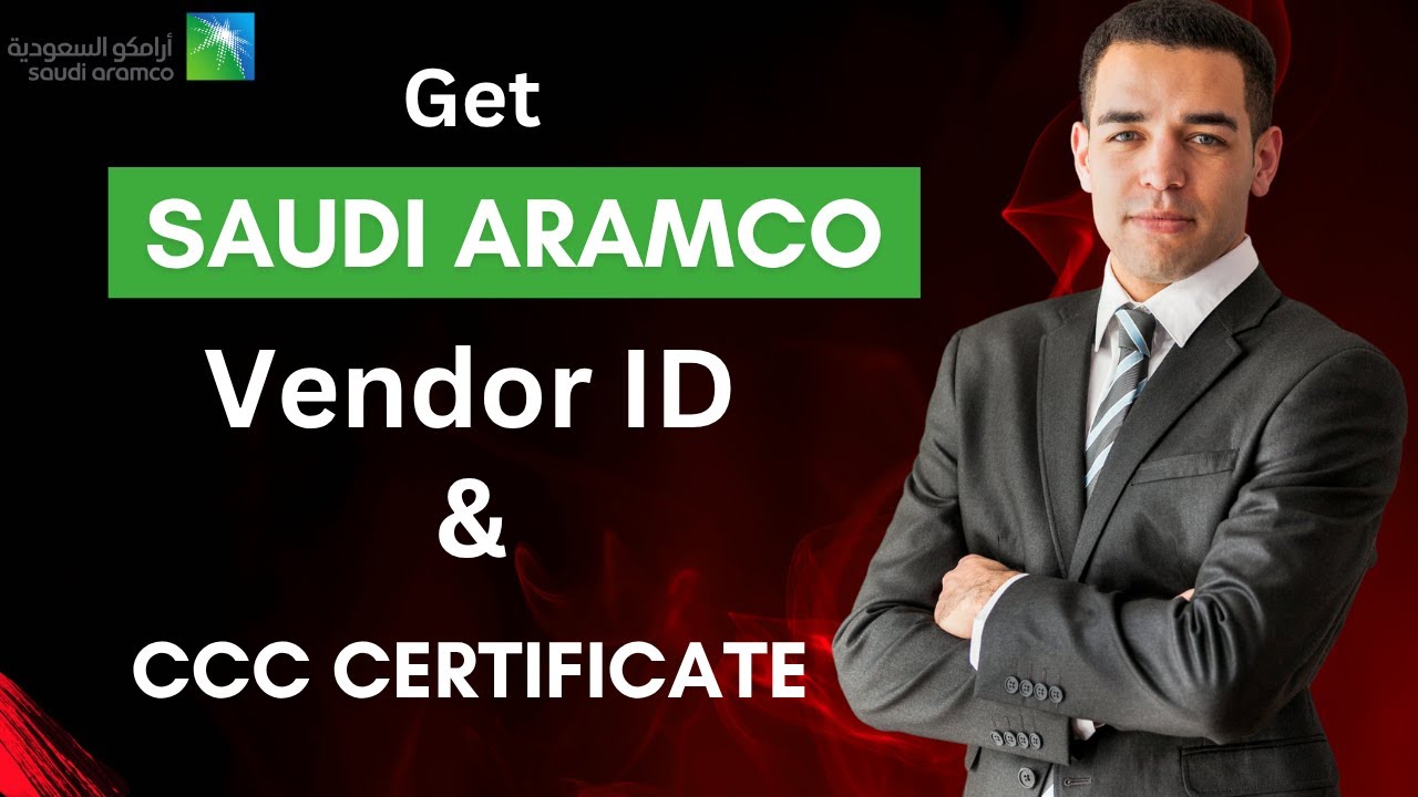 Saudi Aramco Vendor ID Registration Guide | Step-by-Step Process | Hello Teq Saudi Arabia
