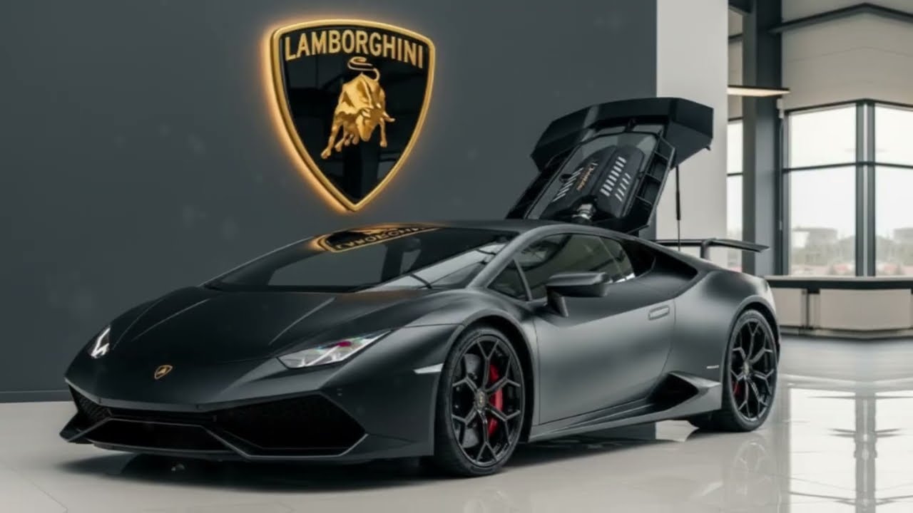 Lamborghini Huracan 2025 Matte Black - FULL REVIEW