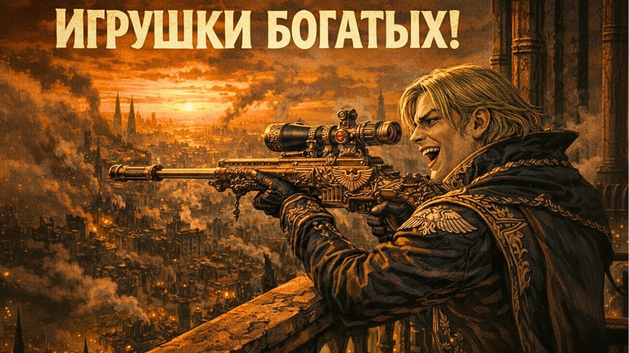 Как Живут и Развлекаются Аристократы Империума? Warhammer 40k