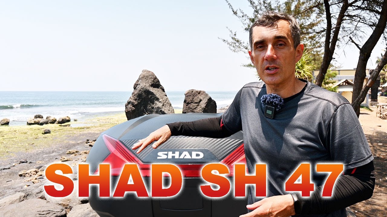 Обзор кофра SHAD SH47. Сравнение с SH42.