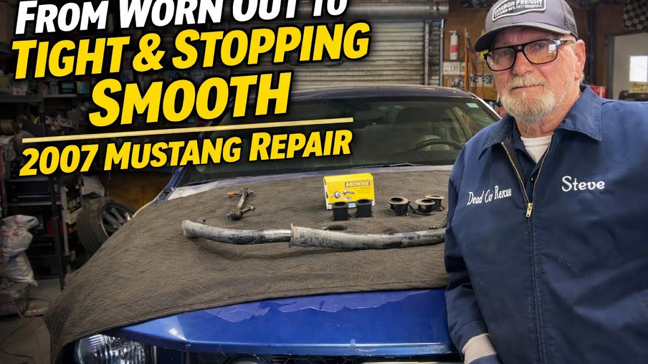 From Worn Out to Tight & Stopping Smooth – 2007 Mustang Repair