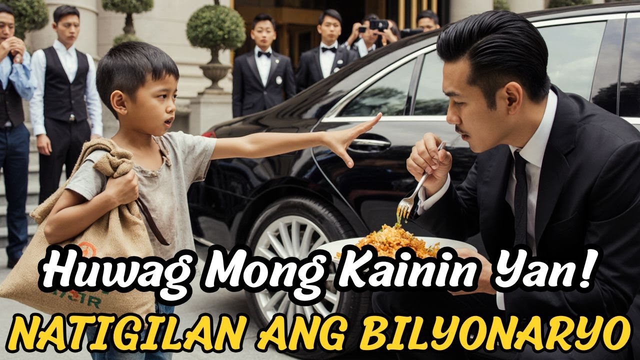 Bata Walang Tirahan Sumigaw-Huwag Kainin Yan! Bilyonaryo Nagulat sa Dahilan!.