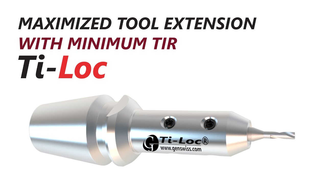GenSwiss Signature Series Ti-Loc Mill Extensions & Saw Arbors