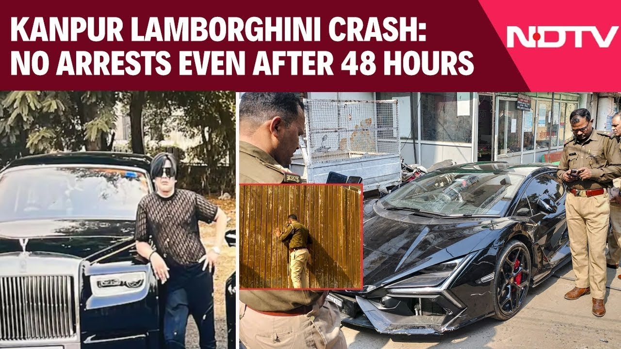 Kanpur Lamborghini Crash | No Arrests Made Even After 48 Hours