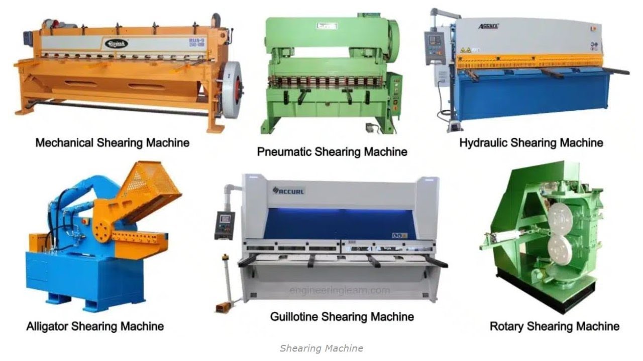 Shearing Machine: Definition, Types, Working, Application & Operation [Complete Guide]