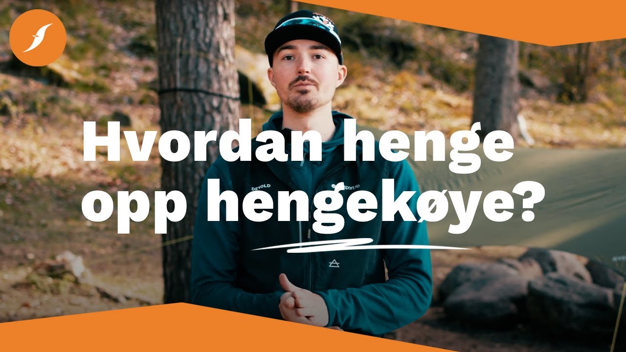 Hvordan henge opp hengekøye? | Fjellsport.no