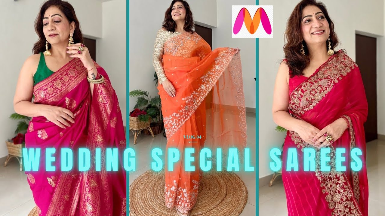 Wedding Special Sarees Haul For Classy & Elegant Style | Thehopestory 