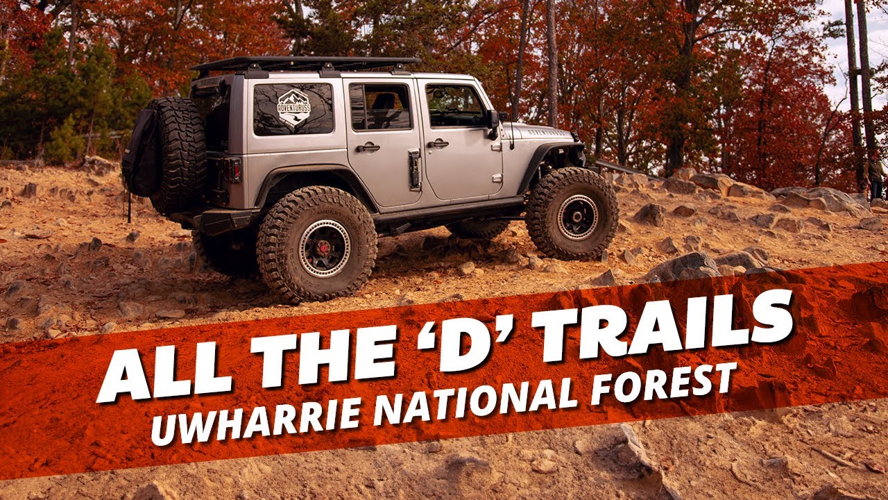 Dickey Bell - Daniel - Dutch John - All the Uwharrie D Trails in One Vid!