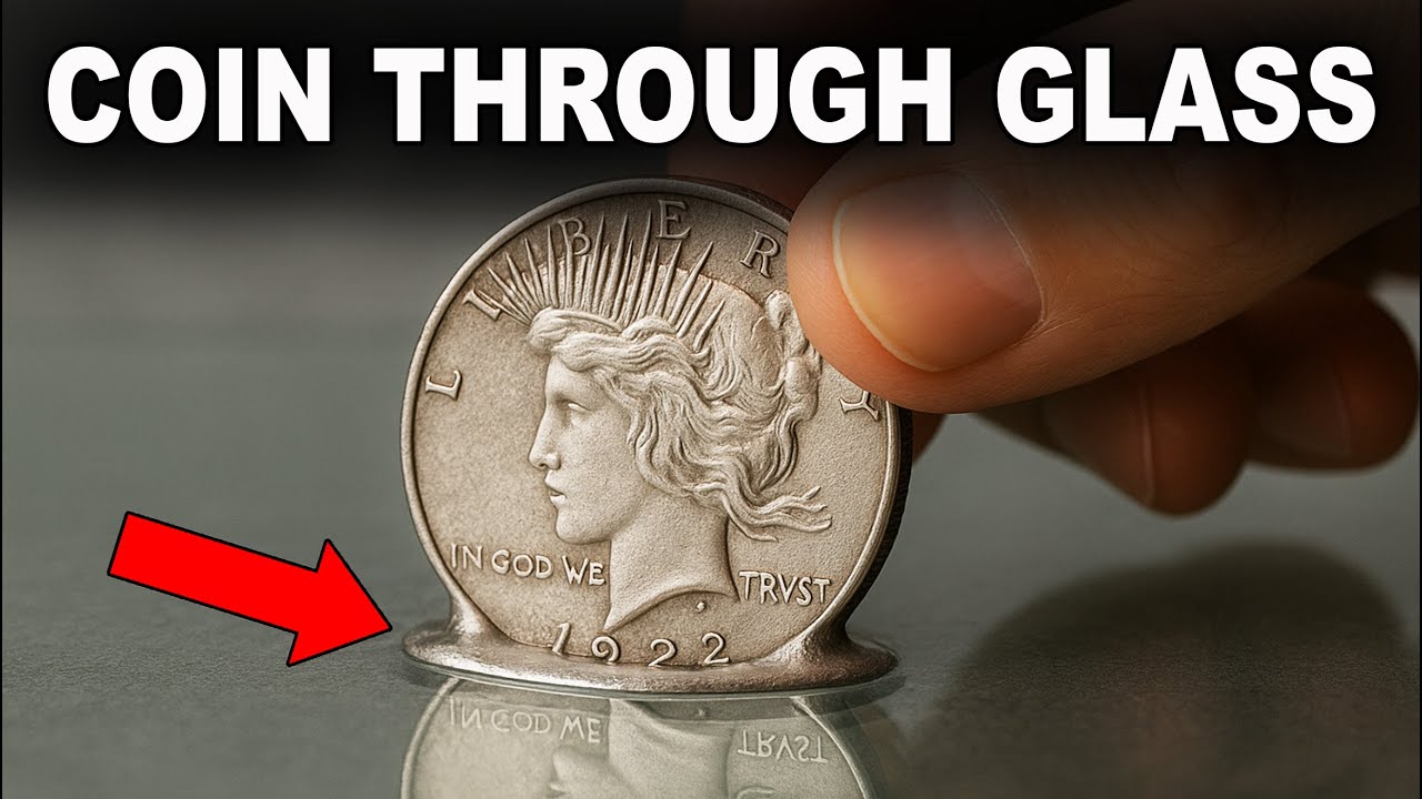 Coin Through Glass TRICK - LEARN in 3 Minutes | REVEALED