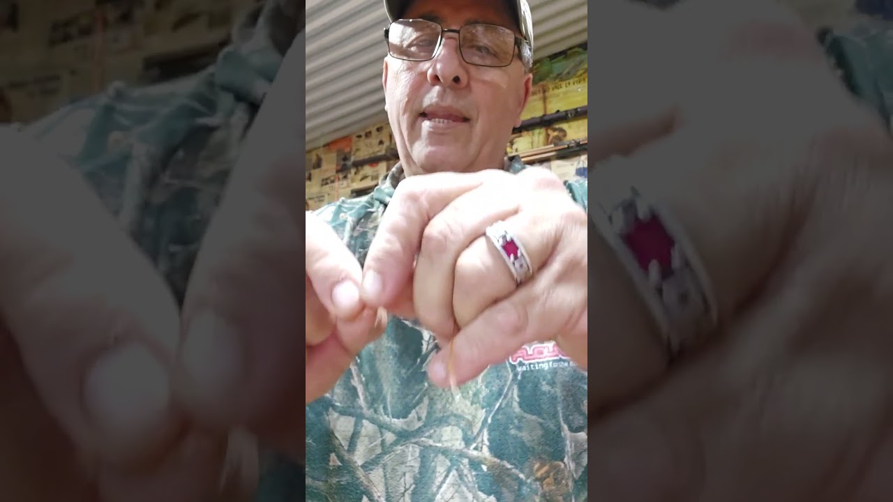 COMO ATAR UN CHICOTE PARA PESCA TANZA FINA CON GRUESA