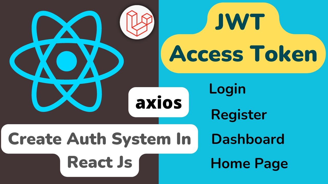 React js JWT Authentication | React js Laravel Auth | React js Login Authentication Routes | Ajay