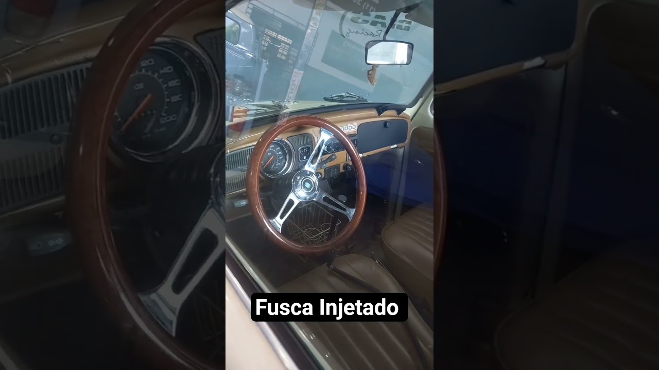 FUSCA INJETADO DE INJE&Ccedil;&Atilde;O PANDOO E RODAS FUCHS ARO 17 TETO SOLAR RAGTOP  NA DIAS RACING #shorts
