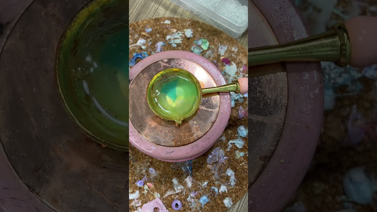 Making sealing wax | enjoy~ | #shorts #sealingwax #wax #sneakers