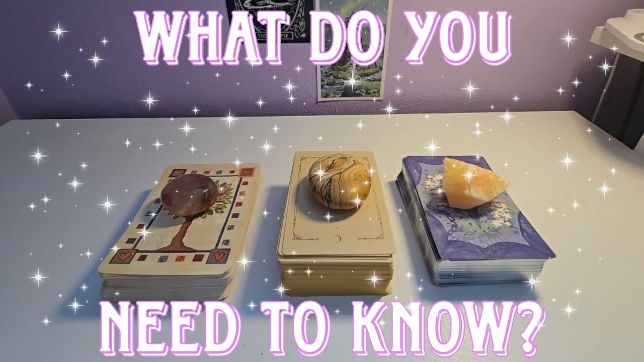 💜✨️What Do You Need To Know?✨️💜 Tarot Pick-A-Card Reading 🩷