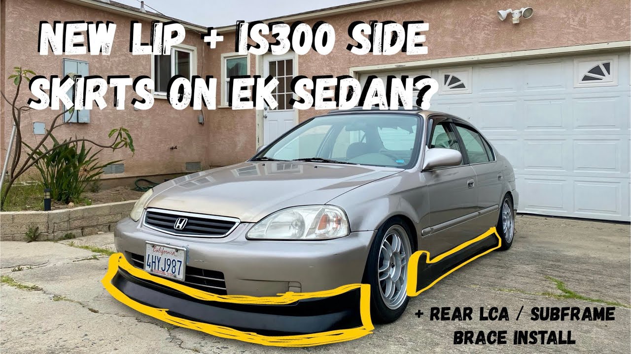 IS300 Side Skirts on EK Civic?!