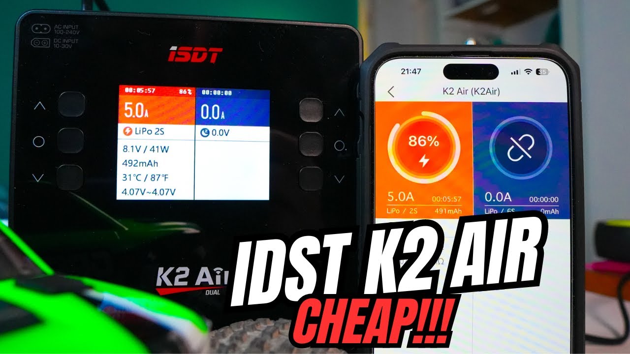 CHEAPEST RC Car Pro Charger!  - ISDT K2 Air Review