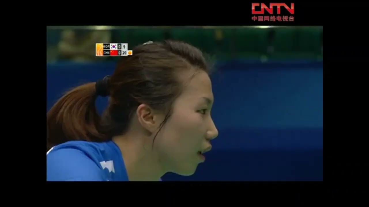 Tian Qing/Zhao Yunlei vs Lee Hyo-jung/Kim Min-jung 2010 Asian Games Women Doubles SF Highlights
