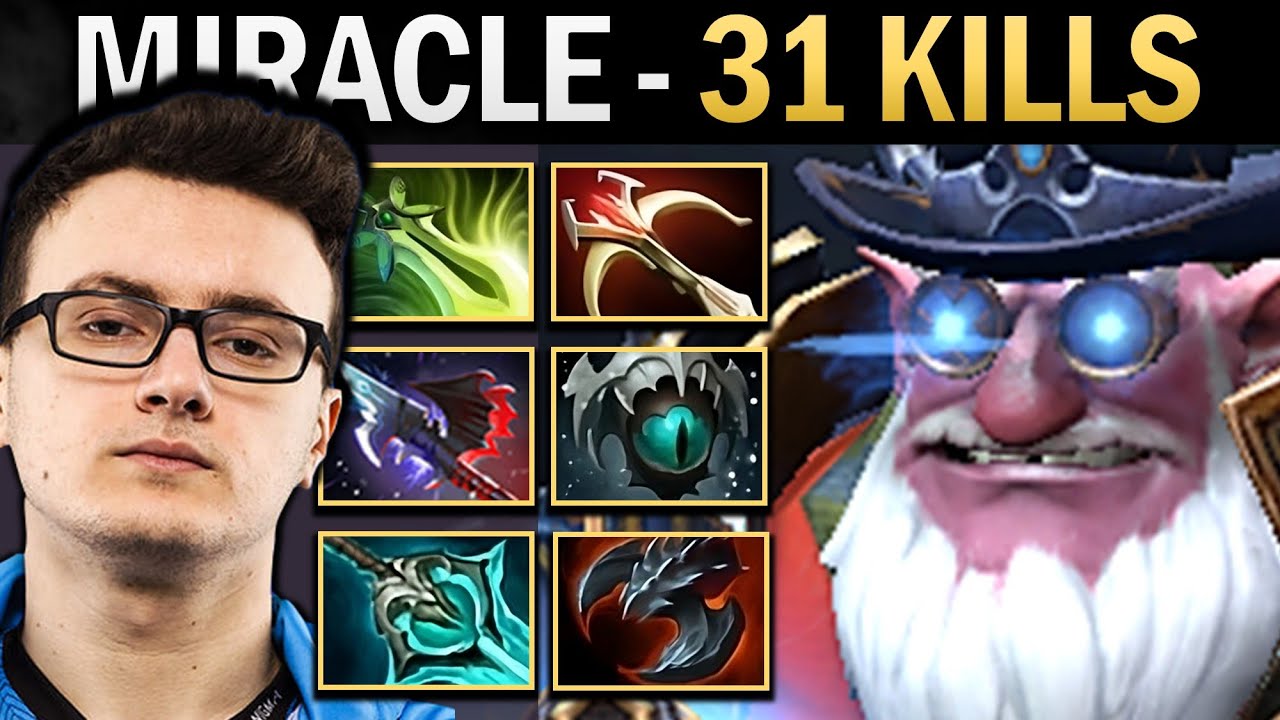 Sniper Dota Gameplay Miracle with Daedalus and 31 Kills
