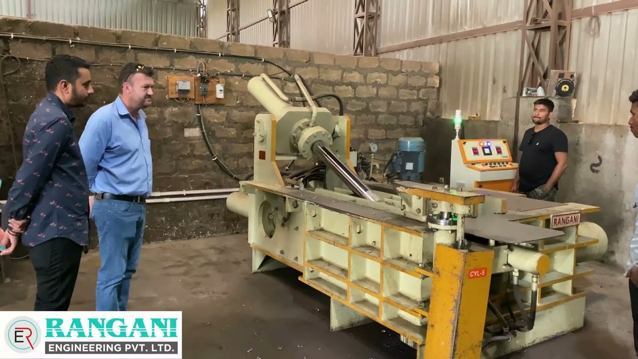 Scrap Baler Press