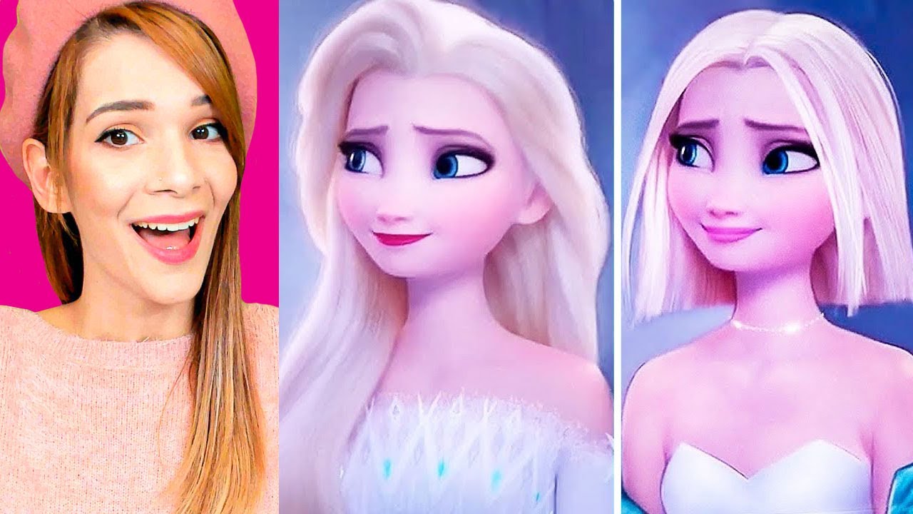 REAZIONE AI MIGLIORI GLOW UP DEI CARTONI ANIMATI!