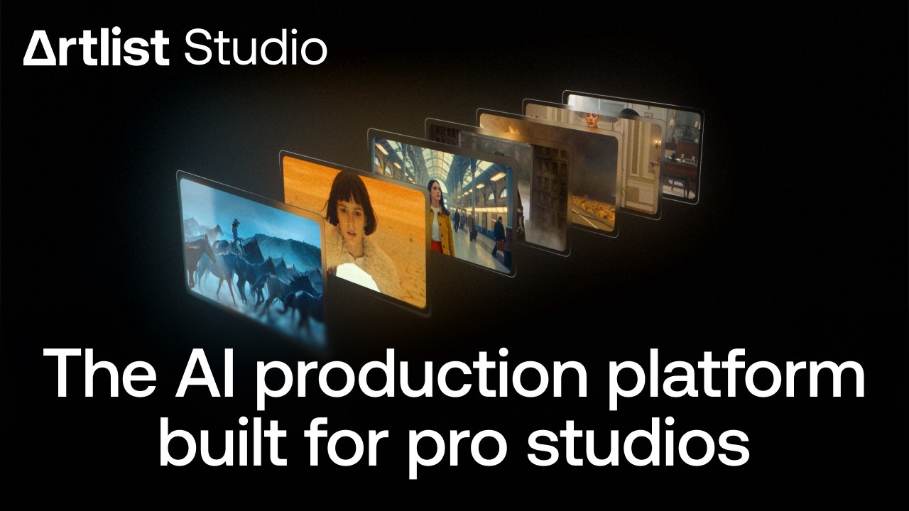 Artlist Studio: первая настоящая платформа для производства контента с использованием искусственн...