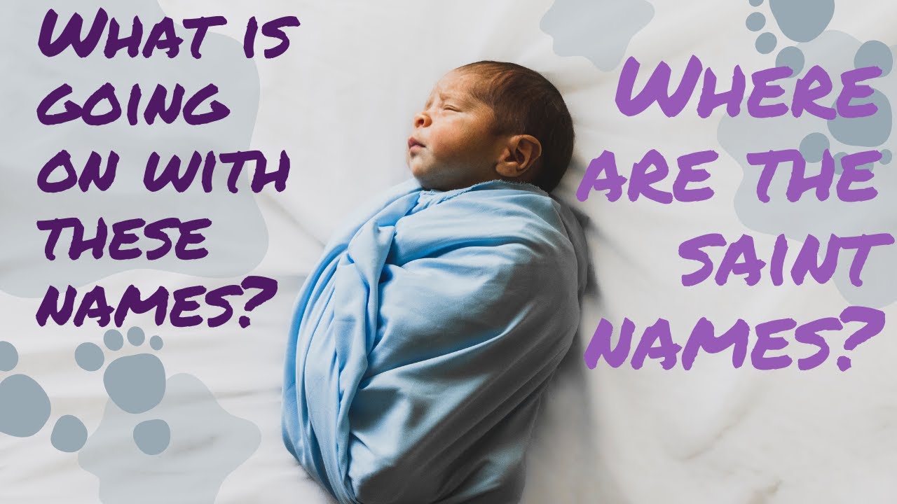 How Catholics should approach naming their children