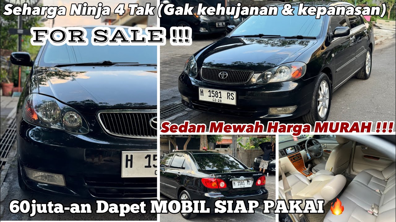 DI JUAL MOBIL SEHARGA NINJA !!! Toyota Corolla ALTIS 2001 1.8G MT #jualmobilbekas #innova #fortuner