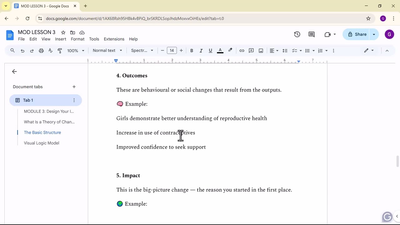 GT - MOD 3, LESSON 3 | Theory of Change Explained Simply | Grant Writing for Beginners