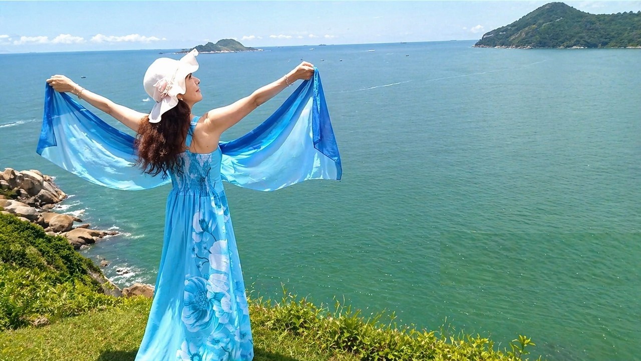 CANÇÃO DO MAR - Dulce Pontes - LINDA Música e Letra - Fado LEGENDADO em Português - Praia do Guarujá