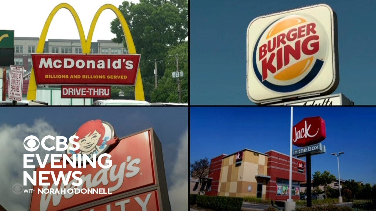 Consumers fed up with soaring fast food prices