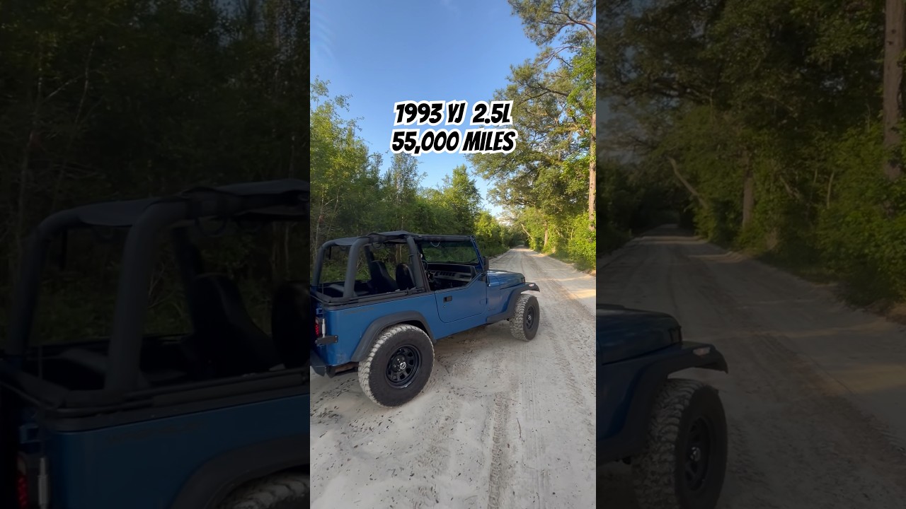 Dirt Roads in the YJ #jeepwrangler #dirtroads #southern #outdoors #jeep #yj #automotive #truck