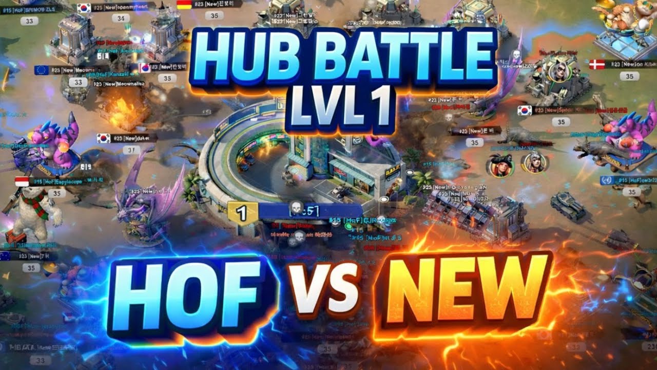 Hub Battle lvl 1 HoF Vs S23 New - Last Z Gameplay