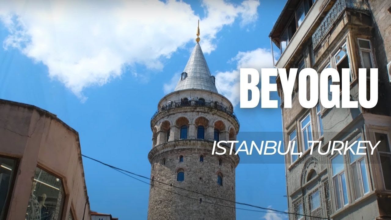 Beyoglu, Istanbul Turkey - The old region called Pera, Close by the Golden Horn