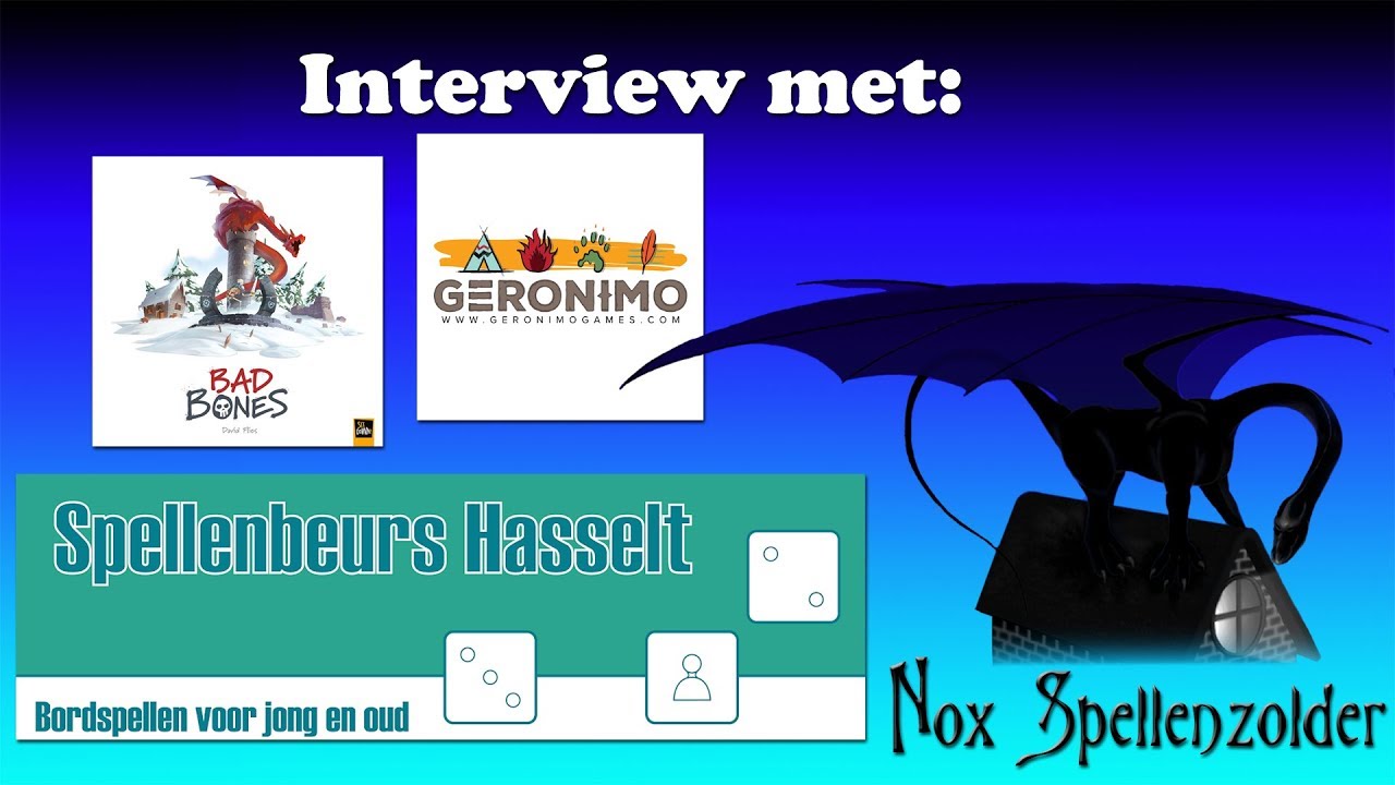 Spellenbeurs Hasselt 2019 Interview: Geronimo Games
