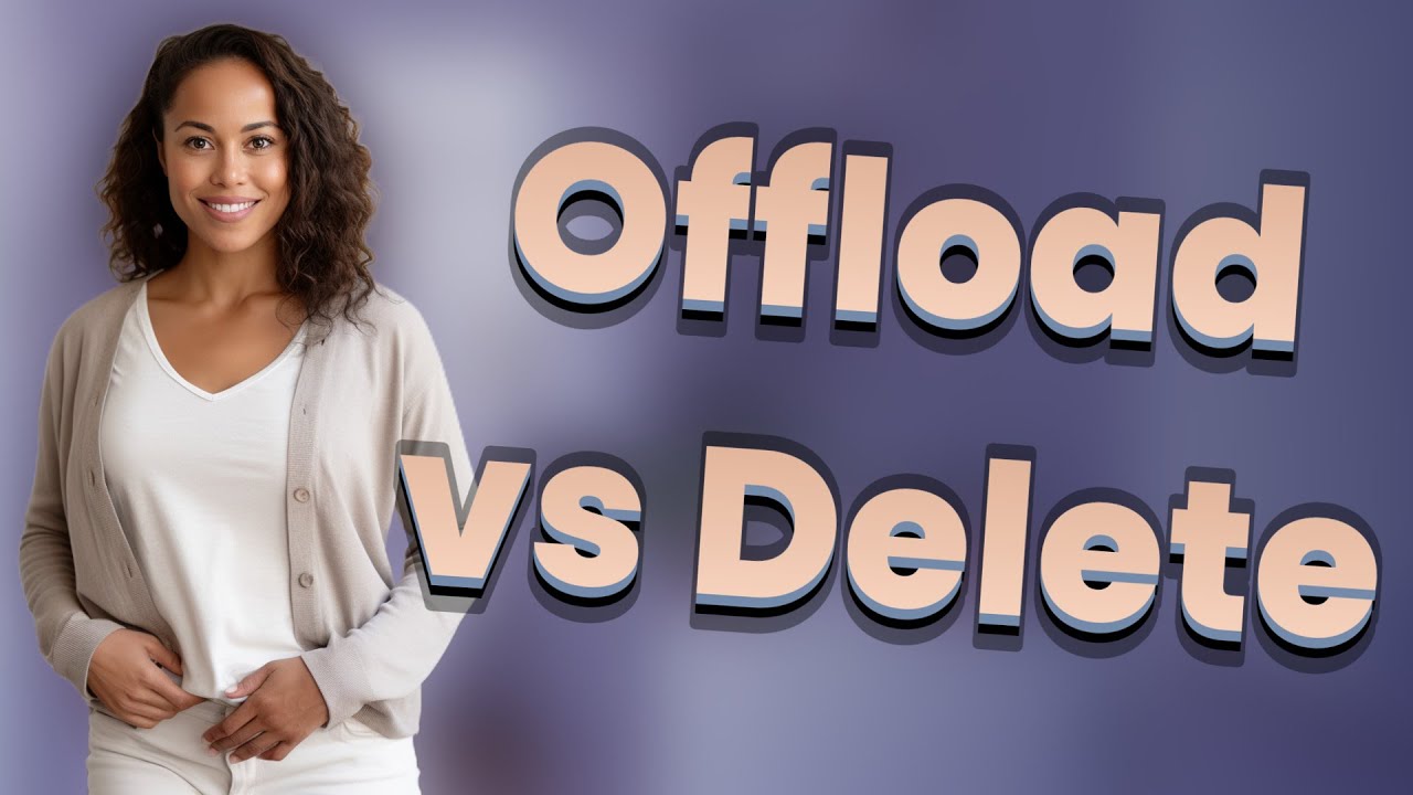 Why Offload iPhone Apps Instead of Deleting Them?