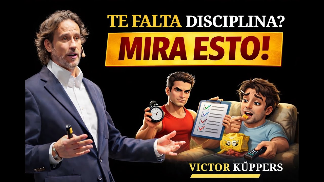 El poder de ser disciplinado, cómo lograrlo y ser alguien exitoso | Victor Kuppers