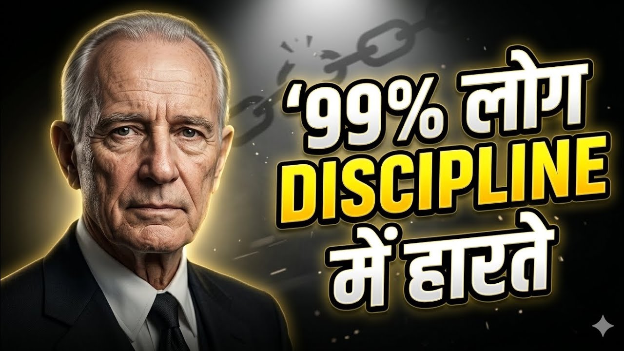 99% लोग Discipline नहीं बना पाते – असली कारण | Success और Discipline का असली रिश्ता