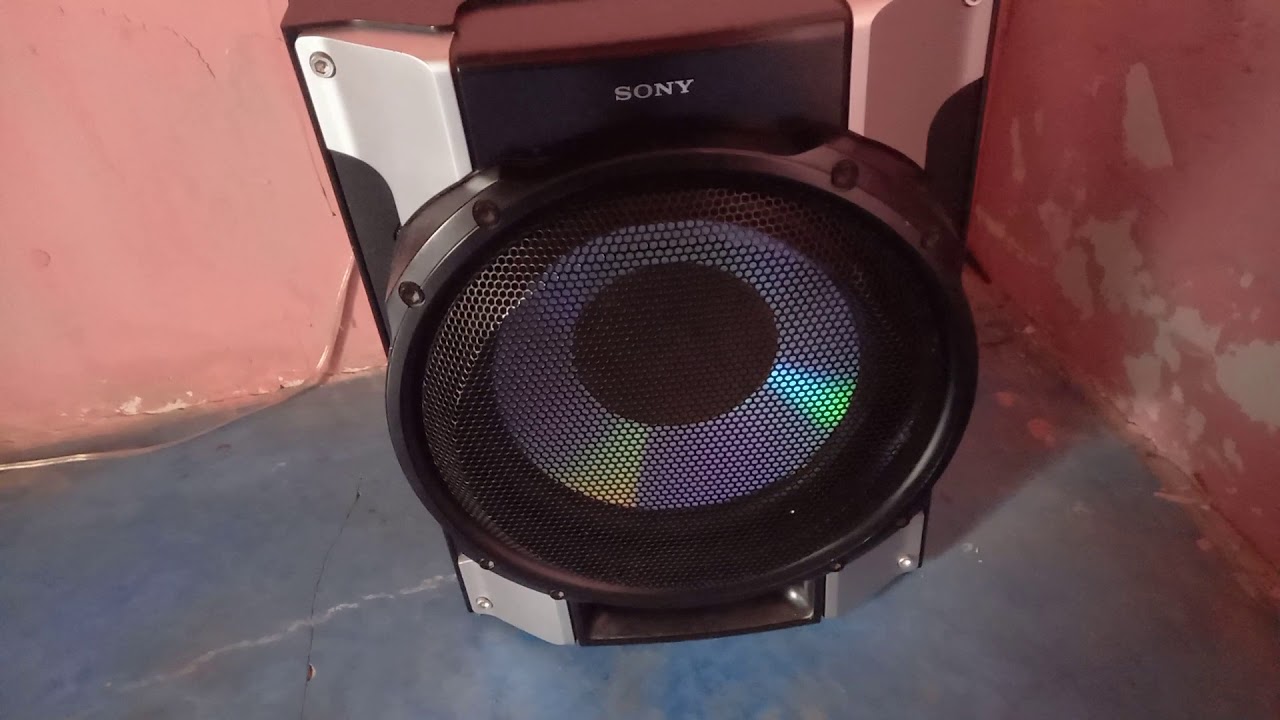 Sony Genezi MHC-GT55 tocando instrumental de los 90s