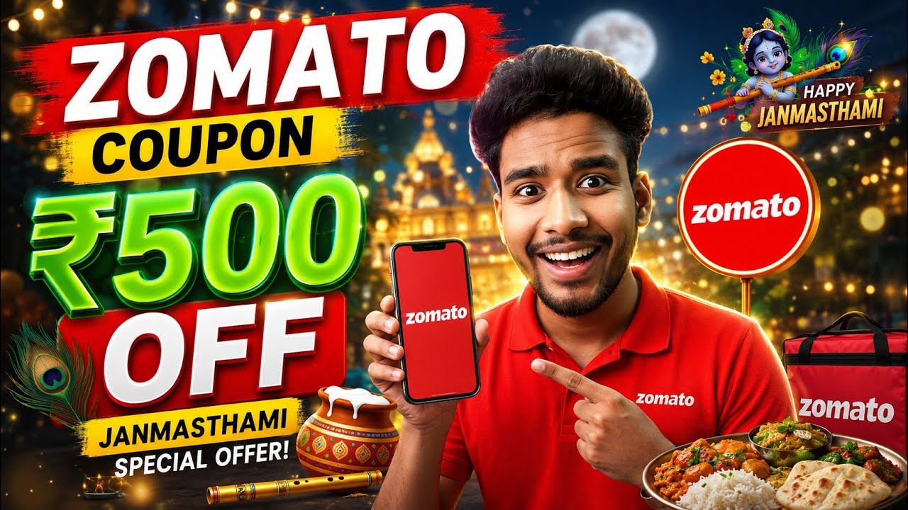Zomato COUPON CODE TODAY 🍕🔥 | Zomato NEW OFFER 2026 | Get EXTRA Discount 😱💰