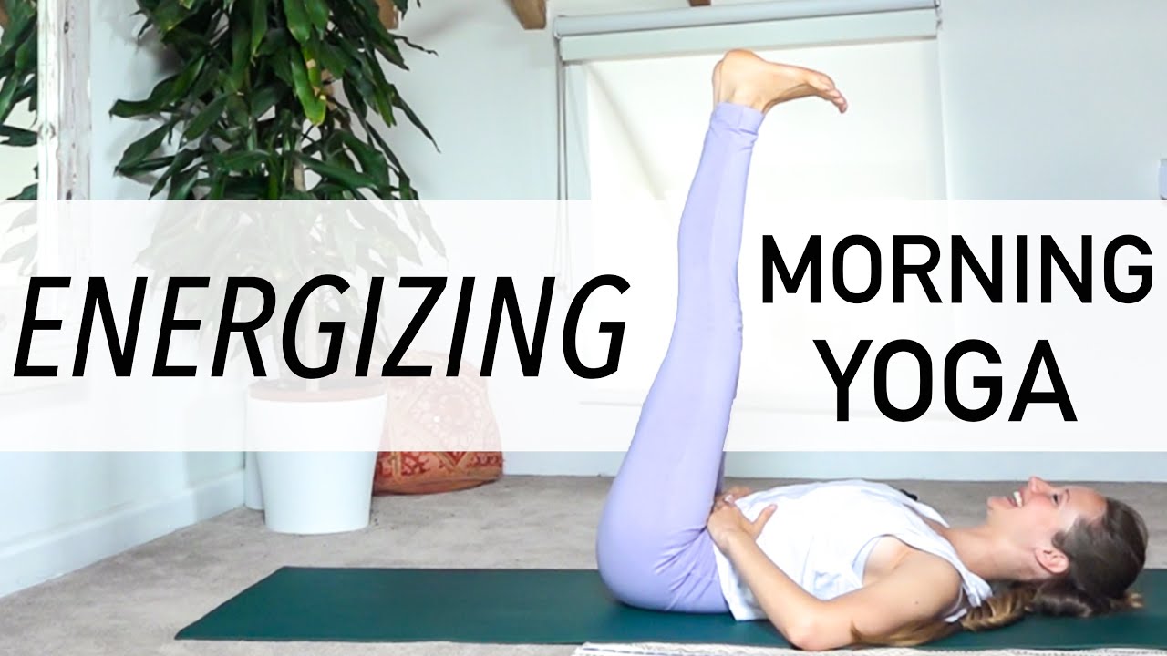 Energizing Morning Yoga Stretch & Strength Flow - All Levels - YogaCandi