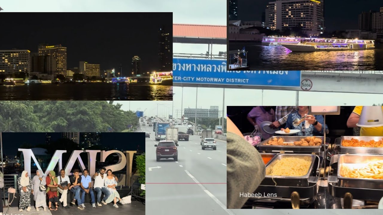 Thailand Part 3 Dinner Cruise with Green Oasis Travel Group