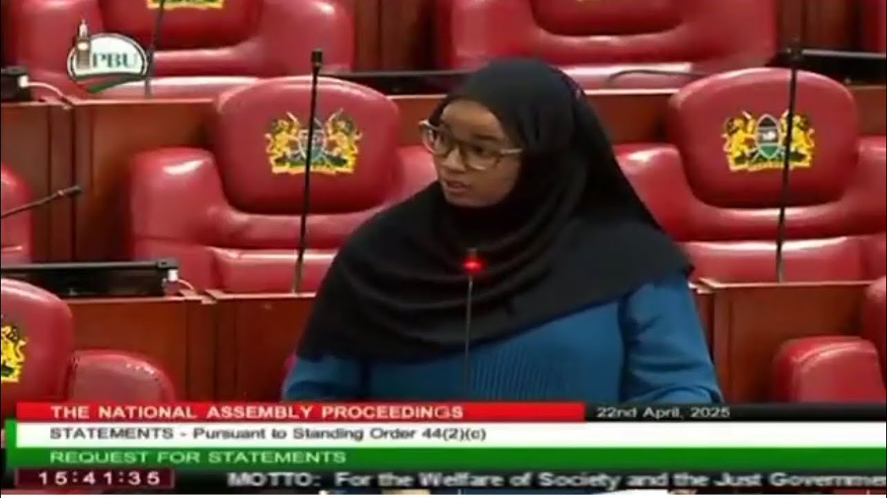 “The KDF issue in our communities has become a serious crisis” - UmulKheir Harun, Nominated MP.