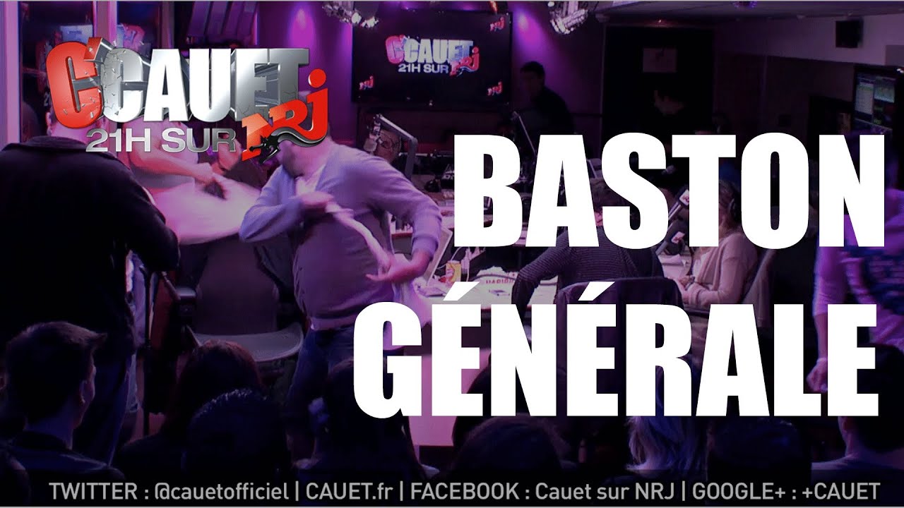 Baston générale dans le studio à base de torchons mouillés - C'Cauet sur NRJ