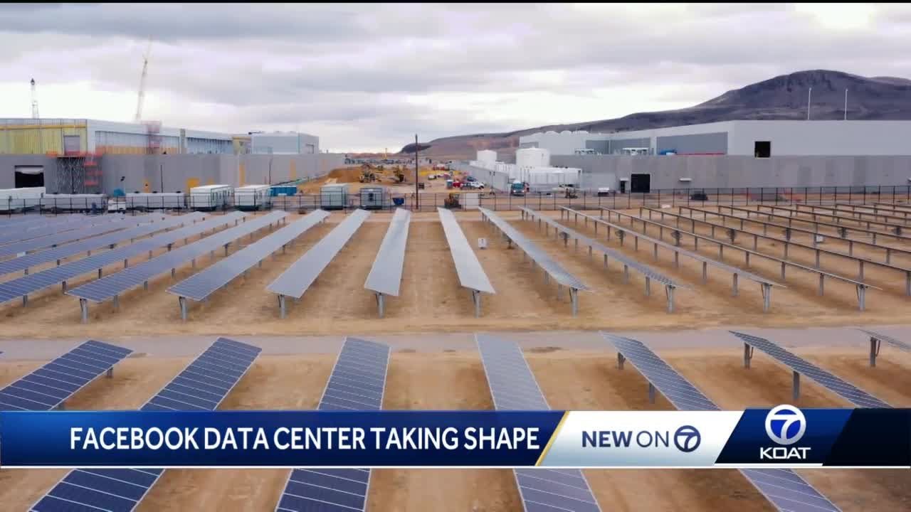Facebook Data Center taking shape in Los Lunas