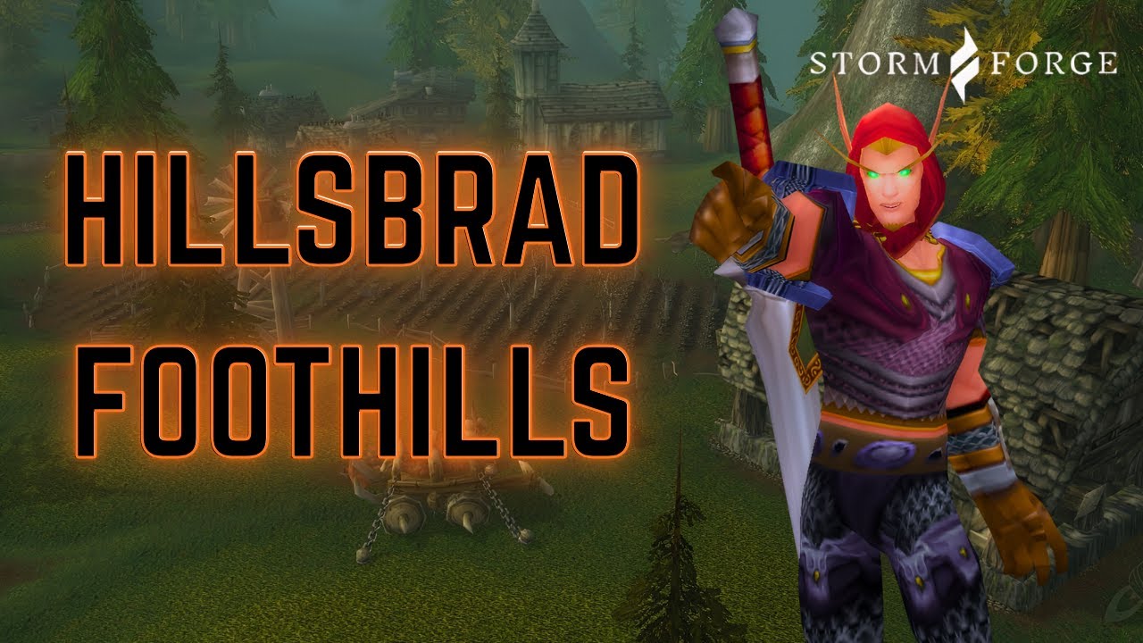 Through Hillsbrad Foothills | Blood Elf Paladin (TBC)