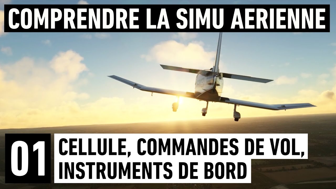 Comprendre la Simu Aérienne #01: Cellule, Commandes de vol, Instruments de bord